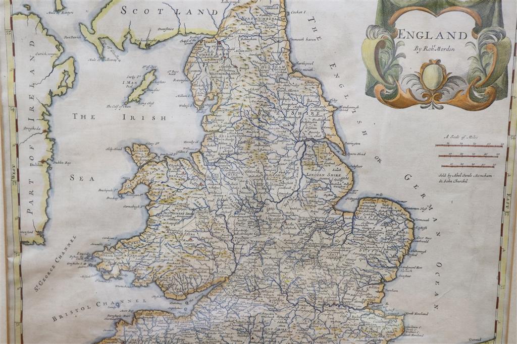 A Robert Morden Map of England